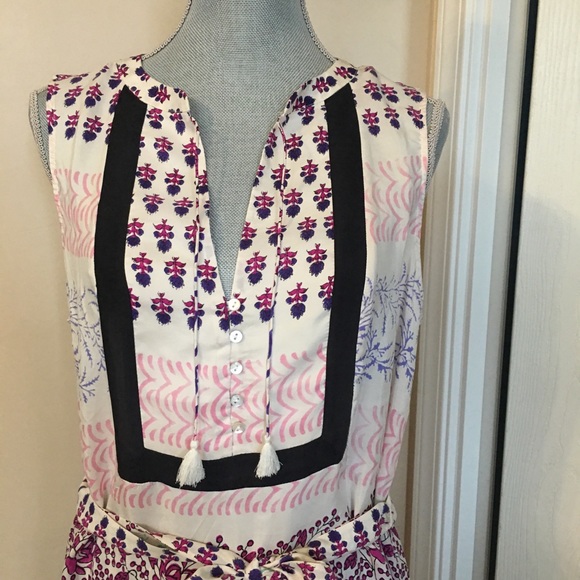 NWT Anthropologie Maeve Istmo Silk Tunic Top 14 - Picture 6 of 12